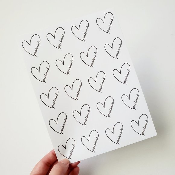 LB012 Custom Poshmark Shipping Supplies Mailers Stickers Handmade [Price Firm] - Picture 3 of 10